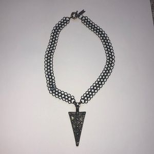 Biko large pendant necklace